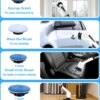 71CIGU3yqgL._AC_SL1500_.jpg Leebein Electric Spin Scrubber, Cordless Cleaning Brush with 8 Replaceable Brush Heads, Tub and Floor Tile 360 Power Scrubber Dual Speed with Adjustable & Detachable Handle for Bathroom Kitchen Car