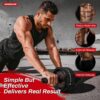71CXlfhaE7L._AC_SL1254_.jpg VINSGUIR Ab Roller Wheel, Abs & Core Workout Equipment for Home Gym with Knee Pad Accessories, Abdominal Wheel for Full-body Strength Training