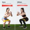 Resistance Bands for Working Out, 5-Pack Elastic Exercise Bands for Strength Training, Stretching, Workout; Home Gym Equipment for Women Men, Pilates Yoga Physical Therapy, Leg Glute Arm Exercise Kit