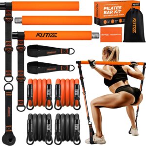 71CuhT94YiL._AC_SL1500_.jpg KUTIZE Pilates Bar Kit with Resistance Bands, Pilates Equipment, Multifunctional Pilates Bar for Women & Men, Pilates kit for Hip, Back, Arm, Full-Body Workouts, Home Gym Strength Training Equipment
