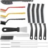 71D4xkfV8wL._AC_SL1500_.jpg 15pcs Crevice Cleaning Brush, Hard Bristle Scrub Brushes Tools, Multifunctional Grout Brush for Home, Bathroom, Ktichen, Window and Corners