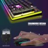71D5rWDilVL._AC_SL1500_.jpg RedThunder K10 Wireless Gaming Keyboard and Mouse Combo, RGB Backlight Rechargeable 3800mAh Battery, 26-Key Anti-ghosting Keyboard + 7D 3200DPI Mice for PC Gamer