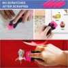 71DriXq6YLL._AC_SL1500_.jpg DEKEones Razor Blade Scraper, Double Edged Razorblade Scraping Tool with 10 Pcs Razor Blades, Paint Scraper for Glass, Decals, Tint, Stickers, Labels, Caulk, Adhesive(Pink)