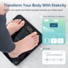 71Efy7h9DL._AC_SL1500_.jpg Etekcity Smart Scale for Body Weight, FSA&HSA Eligible, Bathroom Digital Weighing Scale with BMI, Body Fat, Muscle Mass, Accurate Bluetooth Home User Health Equipment Sync Apps, LED, Tempered glass