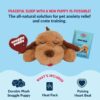 Snuggle Puppy Original Heartbeat Puppy Toy with Real-Feel Pulse & Heat Pack, Calming Sleep Aid for Puppy Anxiety, Crate Training, First Nights & New Puppy Transition - Biscuit