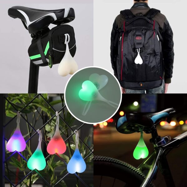71Exfnn9kXL._AC_SL1500_.jpg LED Bike Taillight Bicycle Rear Light Night Riding Essential Cycling Seat Back Safety Lamp Car Truck Reflector 3 Modes Warning Waterproof Light for Men Women Kids MTB Accessories