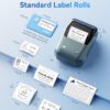 71FoLQCOFjL._AC_SL1500_.jpg NIIMBOT B1 Label Maker Machine, Thermal Label Printer Easy to Use for Office, Home, Business, Came with 1 Roll White Label(Blue)