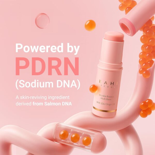 71GCJGyXvdL._SL1500_.jpg KAHI Wrinkle Bounce Multi Balm Stick | PDRN Collagen Wrinkle Stick | Korean Skin Care |All-in-One Hydrating Lip Balm Eye Cream Neck Cream Make Up Base & Face Mist Moisture Balm