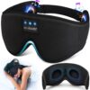 71GGksIzY-L._AC_SL1500_.jpg LC-dolida Sleep Headphones, 3D Sleep Mask Bluetooth Wireless Music Eye Mask, Sleeping Headphones for Side Sleepers Sleep Mask with Bluetooth Headphones Ultra-Thin Stereo Speakers Perfect for Sleeping