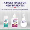 71IlQCZJy5L._AC_SL1500_.jpg Little Remedies New Baby Essentials Kit with Saline Nasal Spray, Diaper Rash Cream, Gas Relief Drops, Gripe Water & More, Safe for Newborns