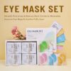 Yeokoe Under Eye Patches for Dark Circles,Eye Mask for Puffy Eyes With Collagen,Retinol,Vitmin C,Hyaluronic Acid and Niacinamide Face Masks Skincare Spa Gifts for Woman 20Pairs