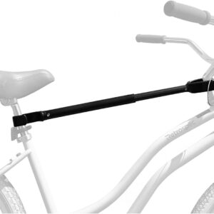 Retrospec Bike Rack Cross-Bar Adapter - Universal Top Tube Frame Mount for Car Racks - Adjustable 18-28in Bike Accessories for Step-Through & Suspension Frames - Tool-Free Installation, 45lb Capacity