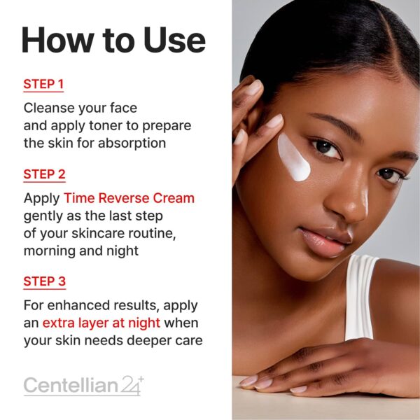 71K3UATHdtL._SL1500_.jpg CENTELLIAN 24 Madeca Cream Time Reverse (1.69 fl oz) - TECA Centella Asiatica Glow Face Cream Moisturizer, Hydrating, Firming, Smoother Even-Looking Skin, Helps Improve Skin Elasticity,Korean Skincare