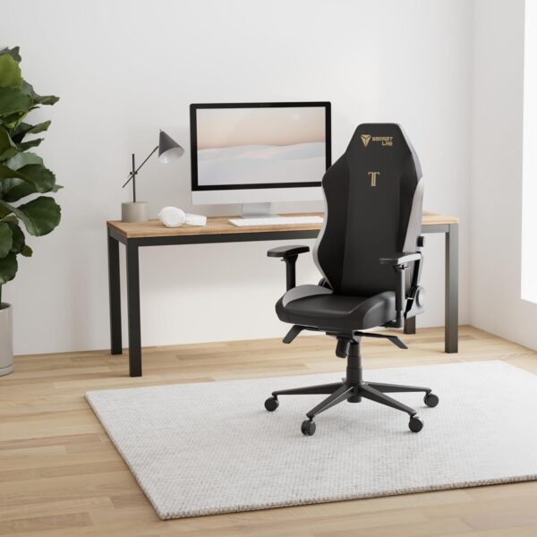 71KPr8XZPcL._AC_SL1500_.jpg Secretlab Titan Evo Classic Gaming Chair - Reclining, Ergonomic & Comfortable Computer Chair with 4D Armrests, Magnetic Head Pillow & 4-Way Lumbar Support - Black - Leatherette