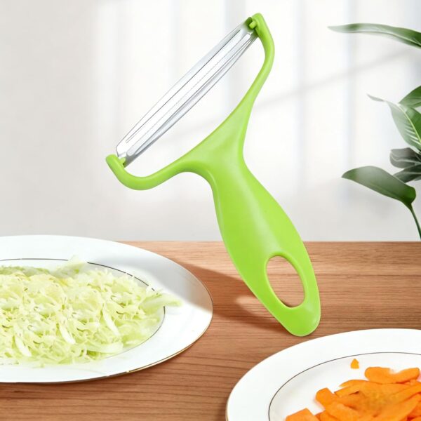Stainless Steel Vegetable Grater Multi-Purpose Cabbage Slicer & Shredder – Easy Use & Clean Kitchen Tool for Effortless Salad Prep – GREEN