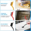 71LRYjKFktL._AC_SL1500_.jpg 14Pcs Crevice Cleaning Brush Set, V Shape Grout Cleaner Brush for Deep Cleaning Gap, Hard Bristle Scrub Brushes Tools, Cleaning Supplies for Household Use, Bathroom, Kitchen, Toilet, Window