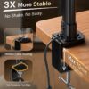 71LoQuBsL2L._AC_SL1500_.jpg ONEMIX 42" LED Desk Lamp with Clamp, Architect Desk Light with Remote, Adjustable 4-Segment Bar, 1800LM Bright, Eye-Caring Desk Lamp for Home Office, Reading, Study, Dual Monitors, Workbench(Black)