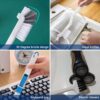 71MCqvjlpgL._AC_SL1500_.jpg 14Pcs Small Crevice Cleaning Brush Set, Groove Gap Cleaning Tool for Cleaning Kitchen,Bathroom, Corner, Sink,Door,Window Track,Cup