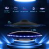 71MwQ3rY5QS._AC_SL1500_.jpg Magnetic Levitating Bluetooth Speaker, Levitating UFO Speakers with LED Lights, 360 Degree Rotation,Wireless Floating Speakers for Home Office Decor Cool Tech Gadgets,Creative Gifts
