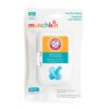 71NMDTidcOL._SL1500_.jpg Munchkin Arm & Hammer Pacifier Wipes - Safely Cleans Breast Pump Parts and Feeding Essentials for Baby and Toddler, 1 Pack, 36 Wipes