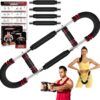 Twister Arm Trainer, 30-120 lbs Adjustable Twister Arm Chest Exerciser with 4 Spring & Poster for Men & Women, Detachable Power Twister Home Fitness Equipment for Enhancing Upper Body Muscle