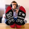 71OF2pymQBL._AC_SL1500_.jpg Birthday Gifts for Men Teen Boys, Valentines Day Gift for Him Boyfriend Husband, Do Not Disturb I'm Gaming Funny Gamer Socks