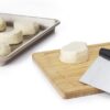 OXO Good Grips Stainless Steel Multi-Purpose Scraper & Chopper, Dough Cutter for Pizza, Bread and Cookie Dough, Multi-Purpose Vegetable Chopper, Dishwasher-Safe Kitchen Essential