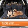 71OjJdHDgL._AC_SL1500_.jpg URPOWER Dog Car Seat Cover for Pets 100% Waterproof Seat Cover Hammock 600D Heavy Duty Scratch Proof Nonslip Durable Soft Back Seat Covers for Cars and SUVs