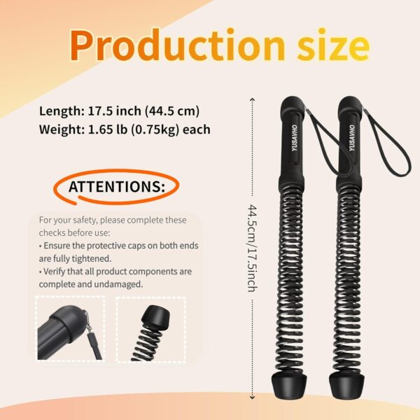 71P1jfM5wWL._AC_SL1500_.jpg Ropeless Battle Ropes for Home Gym-Portable Cordless Training Rope Fitness Equipment for Men & Women,Weighted Workout Ropes for HIIT,Versatile Exercise Equipment for Home and Travel(Black)