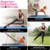 Ankle Resistance Bands with Cuffs, Ankle Bands for Working Out, Ankle Resistance Band for Legs and Glutes Workout Equipment, Butt Exercise Equipment for Women