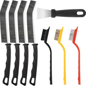 71QR6I6UiNL._AC_SL1500_.jpg Crevice Cleaning Brush,8 Pcs Cleaning Supplies,Hard Bristle Crevice Cleaning Brush,Crevice Cleaning Brushes for Household Use Bathroom Tiles Kitchen Practical and Durable