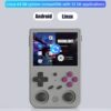 RG353V Retro Handheld Game with Dual OS Android 11 and Linux,RG353V with 64G TF Card Pre-Installed 4452 Games Supports 5G WiFi 4.2 Bluetooth Online Fighting,Streaming and HDMI (RG353V-GRAY-NEW)
