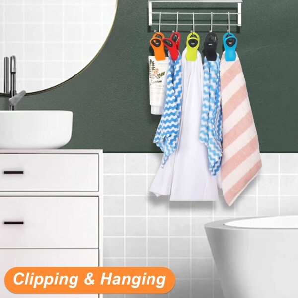 71RdVUqcaEL._AC_SL1500_.jpg Jetmore 12 Pack Chip Clips Bag Clips, Magnetic Bag Clip for Food Storage Heavy Duty, Plastic Food Clip for Chips, Snack, Kitchen, Refrigerator, Garden, Sewing, Fabric, Clothes Pins