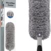71S3BJkuquL._AC_SL1500_.jpg MR.SIGA Lint Free Microfiber Duster, Washable Duster for Household Cleaning Gray