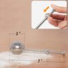 71TF5WCQ69L._AC_SL1500_.jpg HULISEN Flour Duster for Baking, One-Handed Operation, 304 Stainless Steel Powdered Sugar Shaker Duster, Pick Up and Dust Flour Sifter, Gift Package