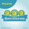 MYLICON Infants Gas Relief Drops for Infants and Babies, Dye Free Formula, 1 Fluid Ounce