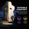Respawn 110 Pro Ergonomic Gaming Chair with Footrest for Adults - Comfortable Office Gaming Recliner with Lumbar Support and Headrest, Racing Style Video Game Chairs for Computer Gamer - Gray