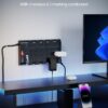 71Tixx5k2hL._AC_SL1500_.jpg Power Strip, SUPERDANNY Surge Protector with 22 AC Outlets and 6 USB Charging Ports, 1875W/15A, 2100 Joules, 6.5Ft Flat Plug Heavy Duty Extension Cord for Home, Office, Dorm, Gaming Room, Black