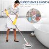 71ToDooF-aL._AC_SL1500_.jpg SetSail Tile Tub Scrubber Brush 3-in-1 Shower Scrubber with 52-inch Adjustable Long Handle Shower Cleaner Brush and 3 Detachable Replacement Brush Heads for Cleaning Bathroom Kitchen Walls Tub Tile