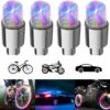 71VC5uS659L._AC_SL1500_.jpg 4 Pack LED Bike Wheel Lights Car Tire Valve Stems Caps Bicycle Motorcycle Waterproof Tyre Spoke Flash Light Cool Reflector Accessories for Men Women Kids (Colorful)