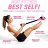71VZR63N7SL._AC_SL1500_.jpg 2026 Upgraded Durable Pedal Resistance Band with Handle, Thickened Latex Tubes and Soft Foam Fabric Foot Pedal, Sit Up Exercise Equipment for Abdomen, Waist, Arm, Core/ABS, Leg, Physical Therapy