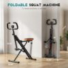 71VhiXuTFTL._AC_SL1500_.jpg Simple Deluxe Squat Machine, 2 in 1 Squat Rowing Machine, Adjustable Resistance & 330LB Weight Capacity, Foldable Home Exercise Equipment, Glute& Leg Trainer Machine