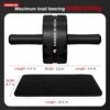 71VoU2zAUYL._AC_SL1500_.jpg VINSGUIR Ab Roller Wheel, Abs & Core Workout Equipment for Home Gym with Knee Pad Accessories, Abdominal Wheel for Full-body Strength Training