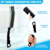 71XVYu8lkXL._AC_SL1500_.jpg 16Pcs Crevice Cleaning Brush Set, Hard Bristle Scrub Brushes Tools for Deep Cleaning Gap,Window Groove Cleaning Brush for Sliding Door, Sill, Tile Lines, Shutter, Corner, Sink, Teapot, Bottle (16 Pcs)