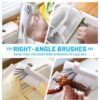 71XoSgvE7gL._AC_SL1500_.jpg 16Pcs Crevice Cleaning Brush Set, Hard Bristle Scrub Brushes Tools for Deep Cleaning Gap,Window Groove Cleaning Brush for Sliding Door, Sill, Tile Lines, Shutter, Corner, Sink, Teapot, Bottle (16 Pcs)