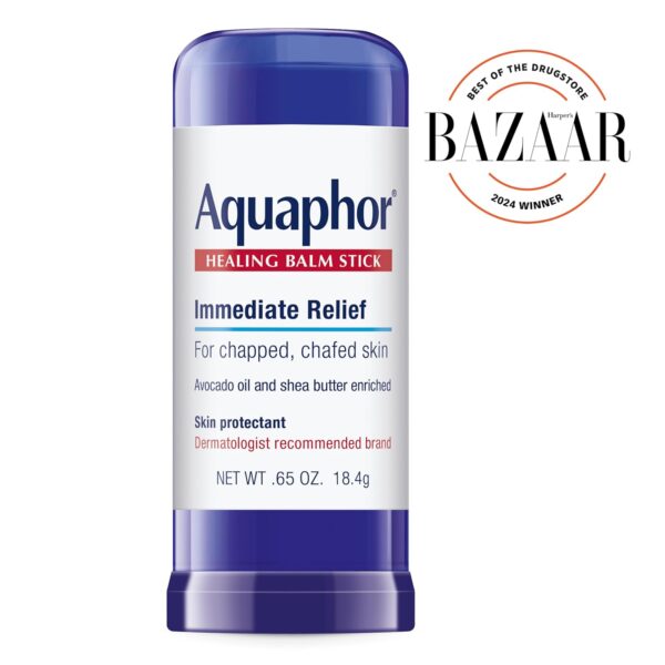 Aquaphor Healing Balm Stick, Skin Protectant with Avocado Oil and Shea Butter, Mothers Day Gifts, 0.65 Oz Stick