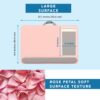 LAPGEAR Home Office Pro Lap Desk with Wrist Rest, Mouse Pad, and Phone Holder - Pink - Fits up to 15.6 Inch Laptops - Style No. 91604