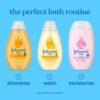 Johnson's Baby Lotion with Coconut Oil, Aloe Vera & Vitamin B5, 72 HR Hydration, Skin Moisturizer, Hypoallergenic, Newborn Safe, Protects From Dryness & Strengthens Skin, Baby Essentials, 3.4 fl. oz