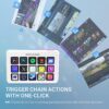 71ZmoNHJszL._AC_SL1500_.jpg FIFINE AmpliGame Gaming Controller with 15 Shortcuts for OBS Streaming Studio with Macro Keys, Trigger Actions, PC Media RGB Controller for Content Creation/Office Work-D6 White
