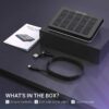 FIFINE AmpliGame Stream Controller with 15 Macro Keys, Streaming Keyboard with Trigger Actions in OBS/Twitch/YouTube/Streamlabs, Shortcut Buttons Keypad Works with Mac and PC-D6